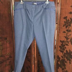 The Limited Blue Ankle Pants